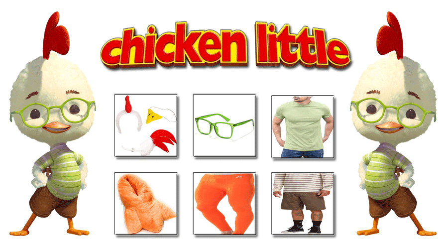 HAVE YOUR OWN CHICKEN LITTLE COSTUME FOR HALLOWEEN