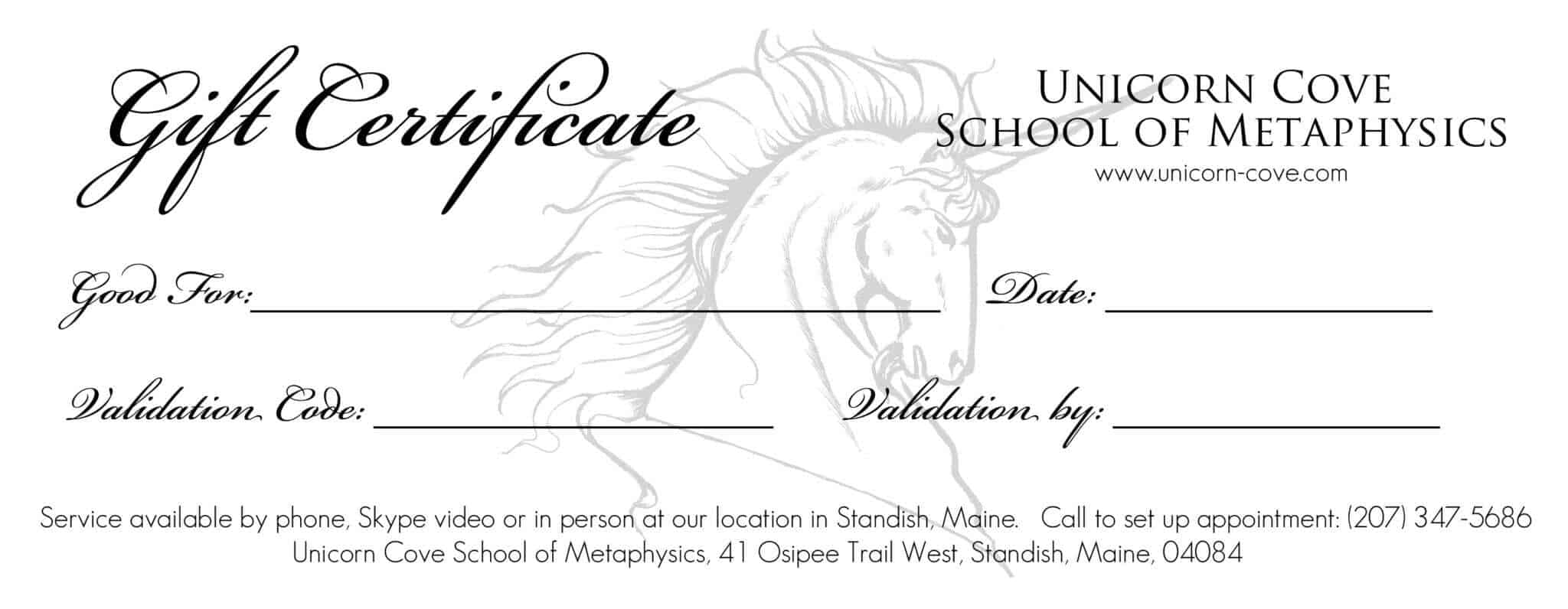 Gift Certificate Templates Word Excel Fomats