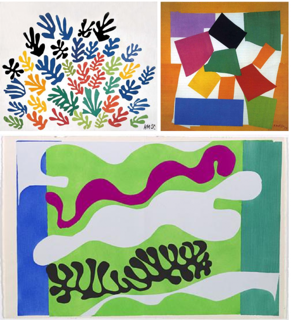 Art for Kids MatisseInspired Paper Cutouts Fine Art Mom