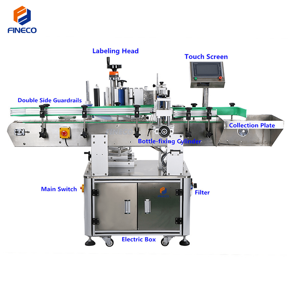 China Automatic Round Bottle Labeling Machine (Cylinder Type) factory
