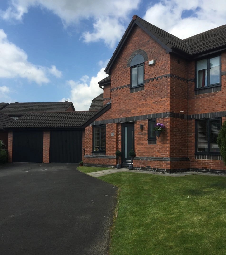 Can you spray paint white UPVC windows grey Black Fine