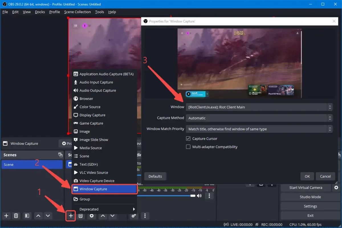[OBS Game Capture] How to Record Games with OBS Studio