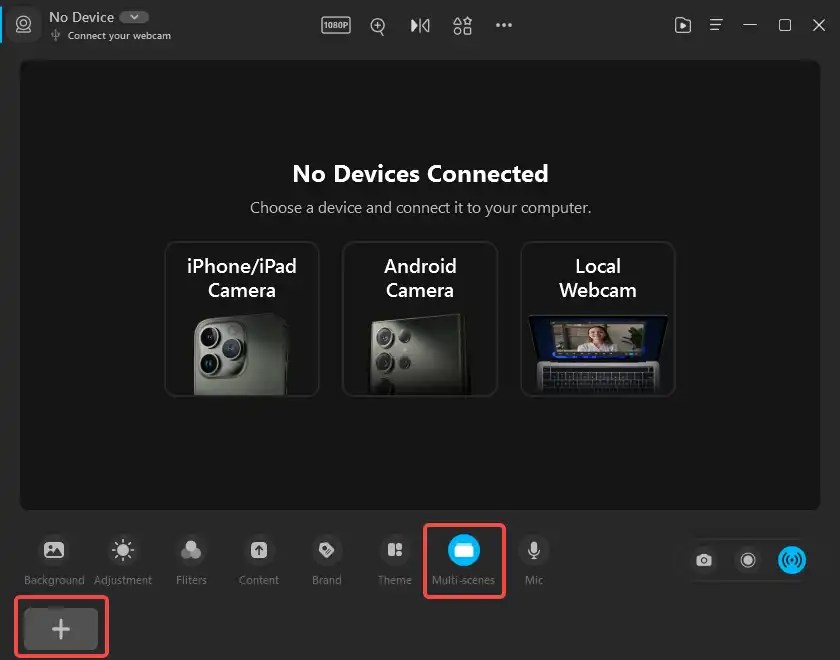 How to Use Multiscenes Feature in FineCam Fineshare