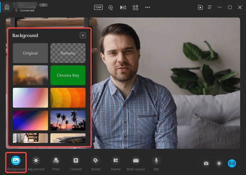 How to Use Virtual Backgrounds in FineCam Fineshare