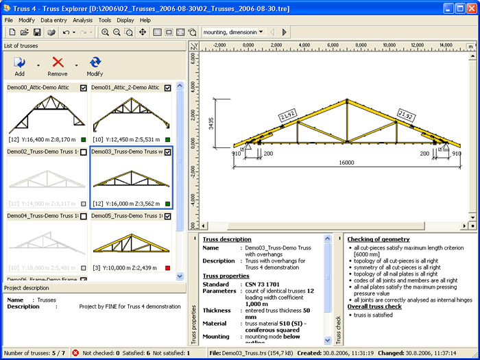wood truss woodworking plans