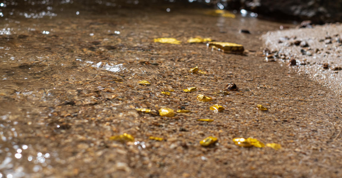 Gold Panning & The Top Locations in The UK to Find Gold Finest Fossils