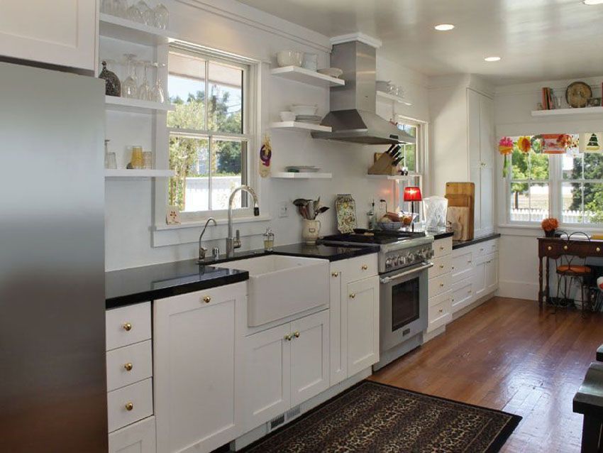 29 One Wall Kitchen Designs (Layout Ideas)