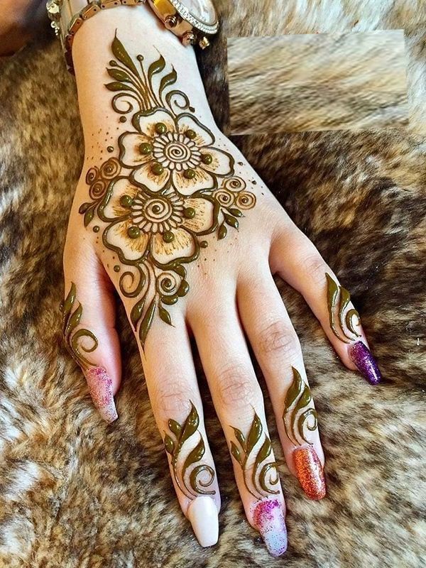 50 Front Hand Mehndi Design (Henna Design) October 2020 2021