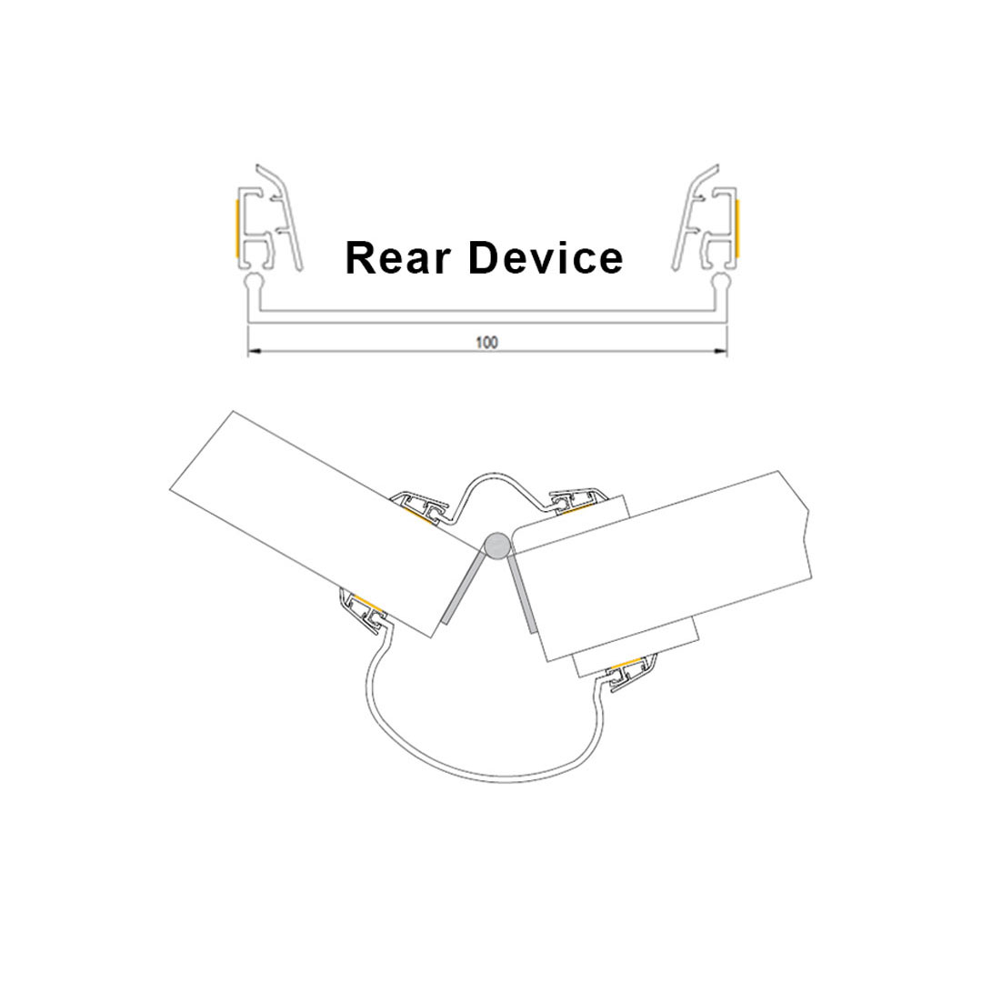 Finger Guardian Rear (White) Fingerguards