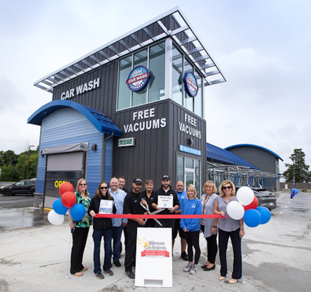 Grand opening ceremony held for Splash Car Wash in Geneva
