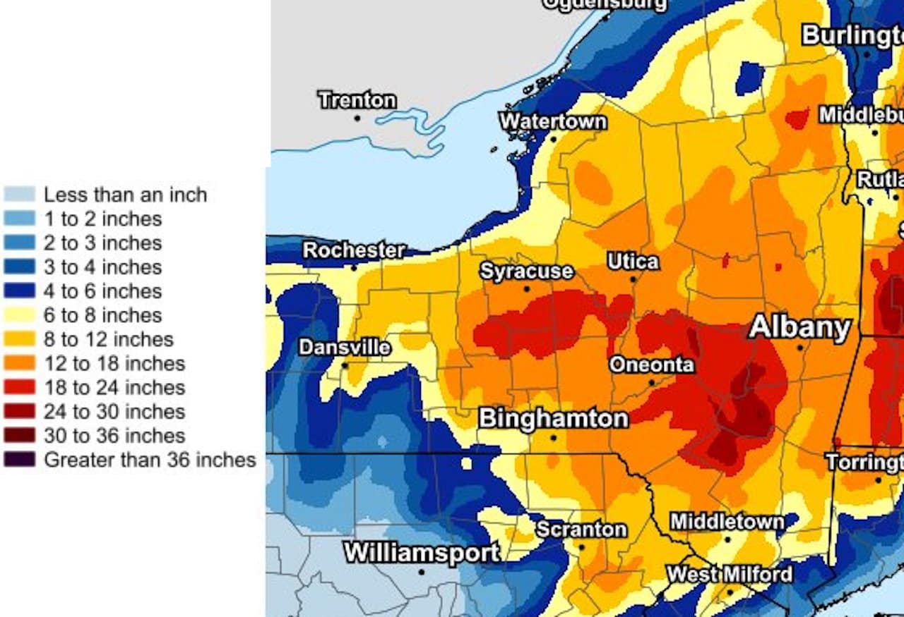 NOR'EASTER UPDATES Snow will continue overnight before tapering during earlymorning (full