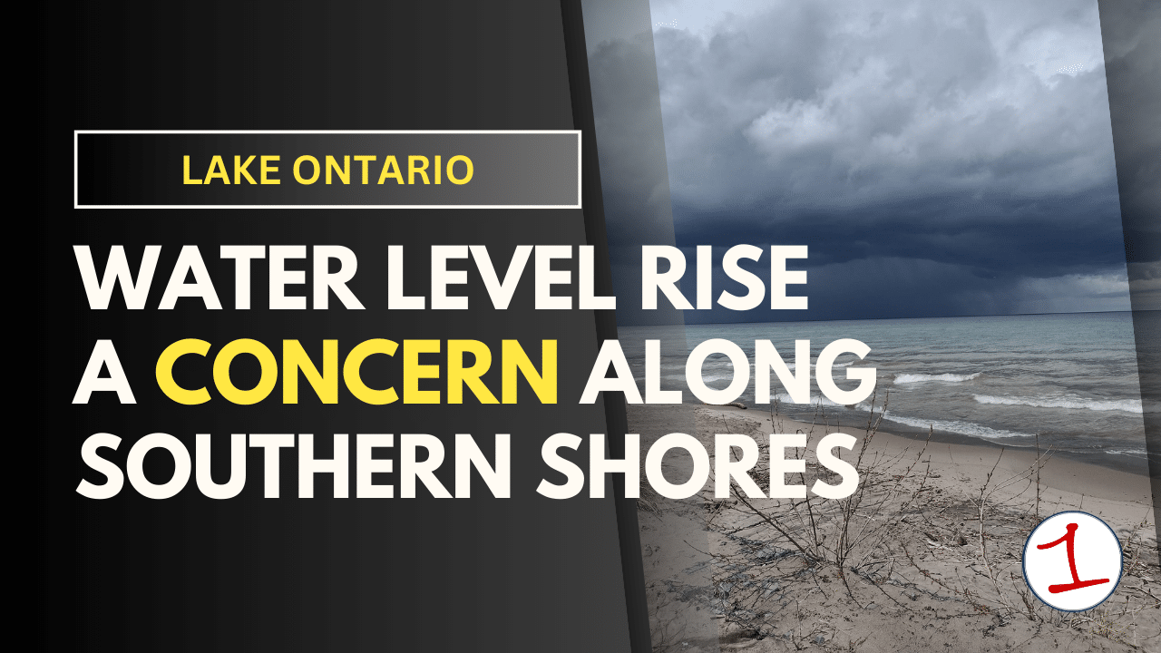Lake Ontario water levels a concern with recent rains