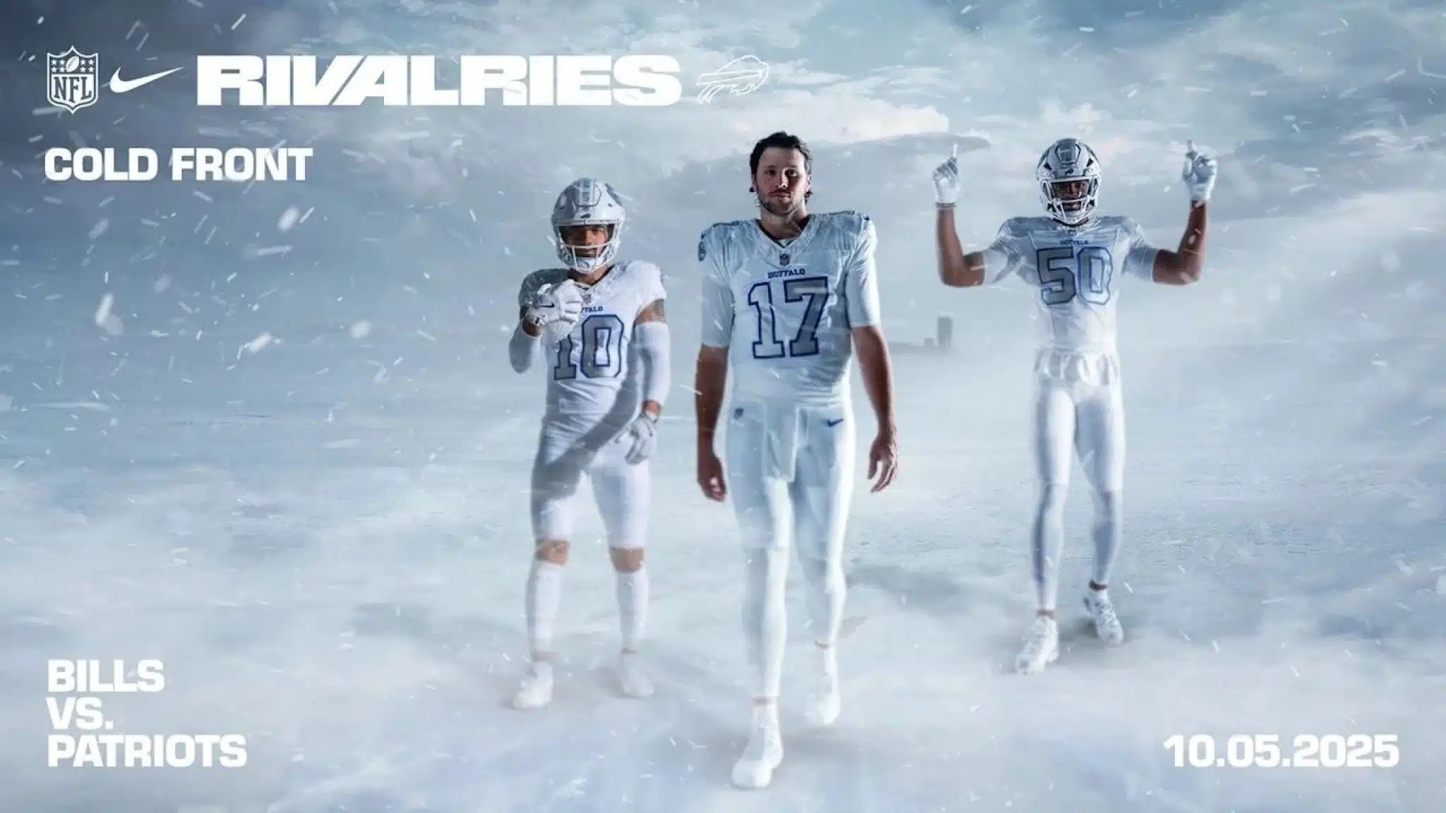 Bills Unveil New Cold Front Nike Rivalries Uniform For Week 5 Matchup