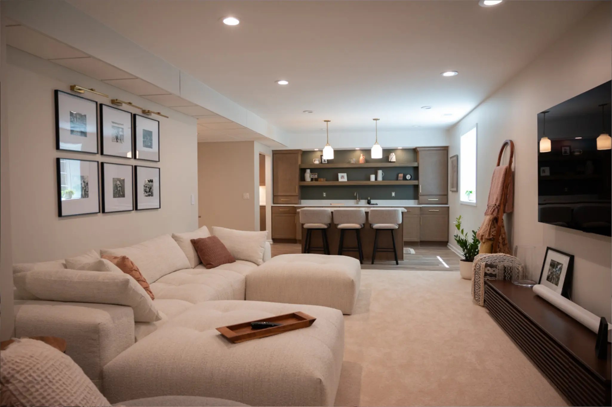 Basement Finishing Services in Michigan Finished Basements Plus