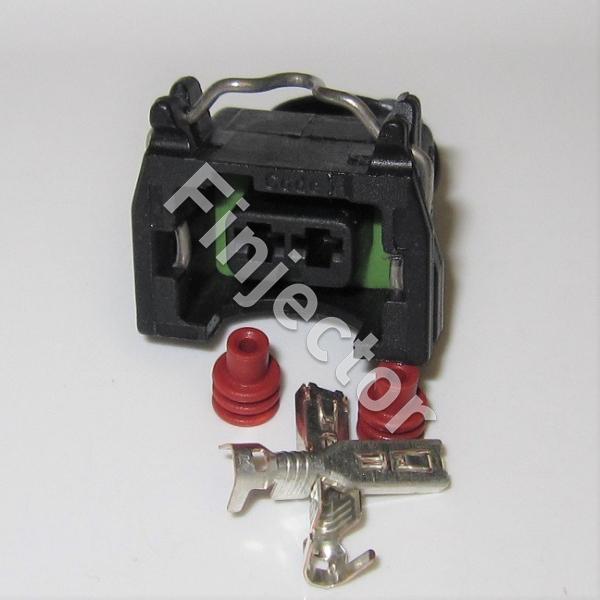 2 pole KOSTAL SLK 2.8 ELA connector set,1 2.5 mm² , Code 2 BMW