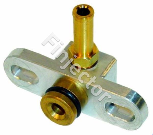Fuelrail pressure regulator adapter, hole distance 31 56 mm. Fuel
