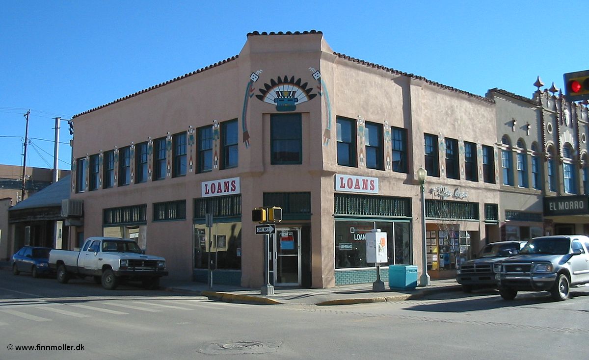 Finn's train and travel page Travel USA New Mexico Gallup