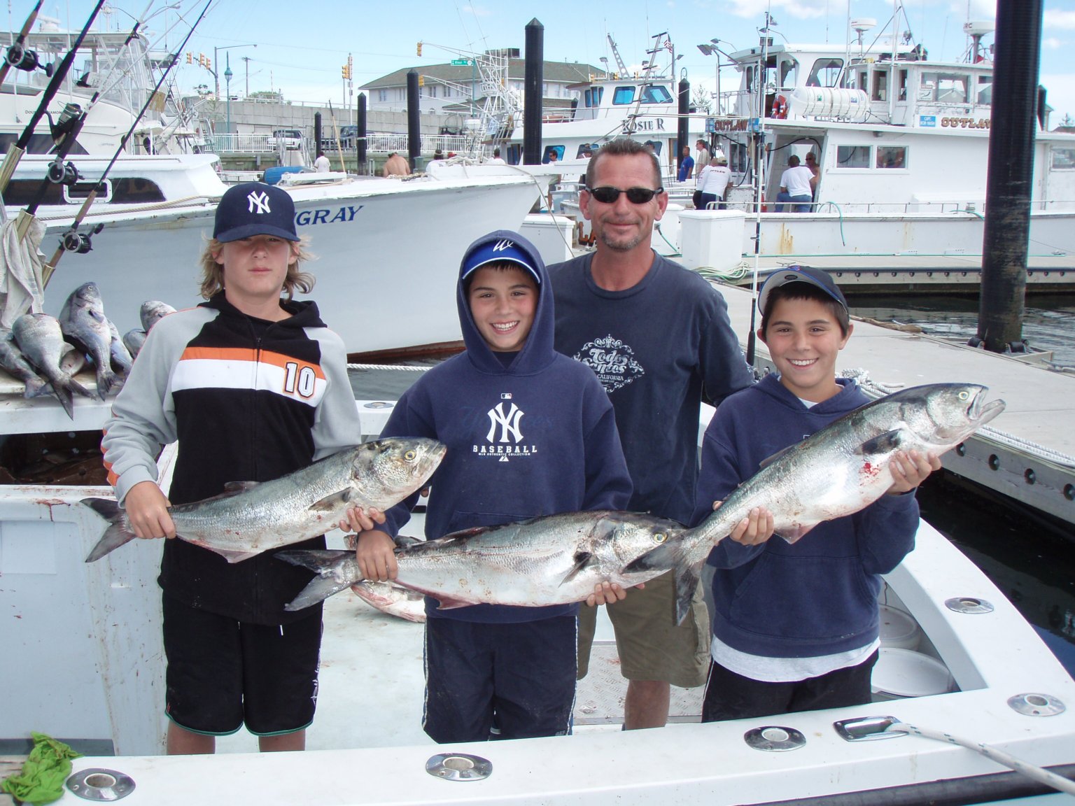 Bluefish Charter from Belmar NJ Finominal Belmar Fishing Charters