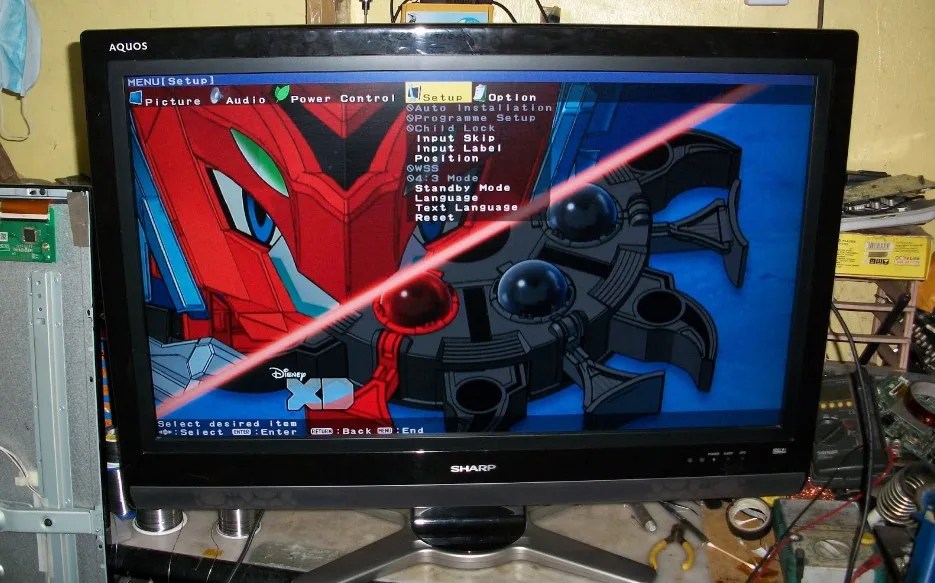 Solusi Kerusakan TV LCD Sharp Aquos Yang Sering Terjadi