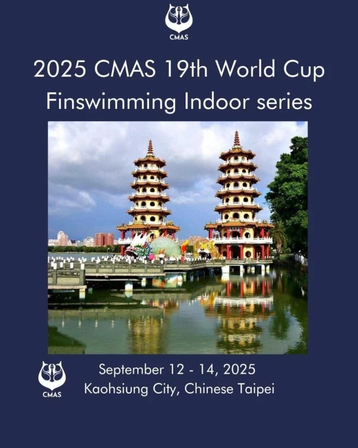 CMAS Finswimming World Cup 2025 Provisional venues and dates Finswimmer Magazine Finswimming News