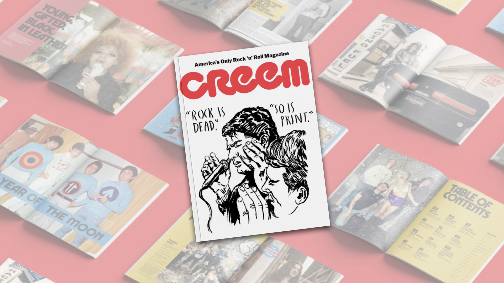 CREEM magazine returns to print after 33yrs FIPP