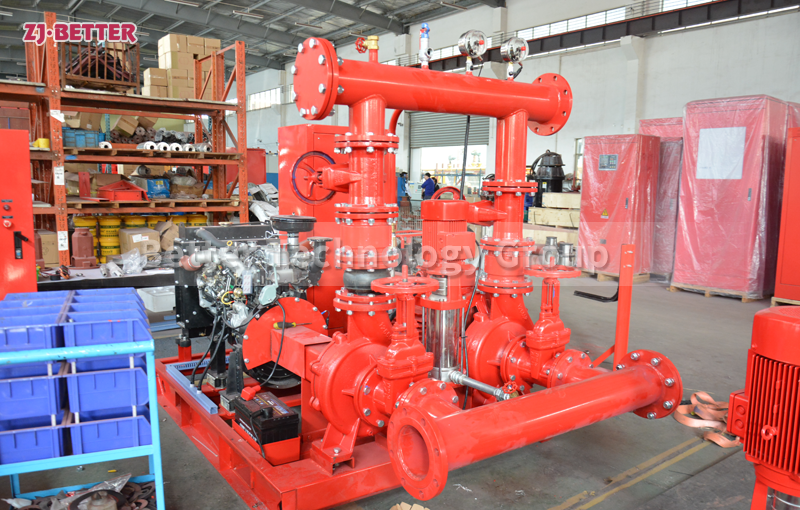Diesel engine fire pump set function description--Better Technology Co