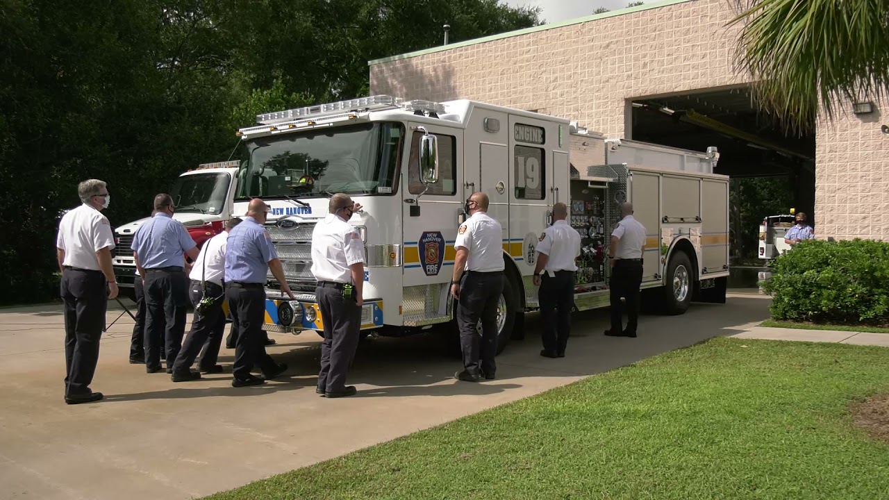 New Hanover County (NC) Fire Dept. Dedicates New Pumper Fire