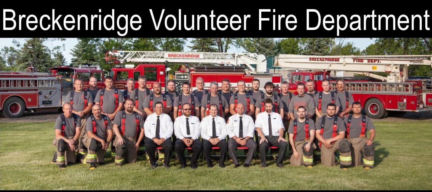 Breckenridge (MN) Volunteer Fire Department Gets New Truck Fire