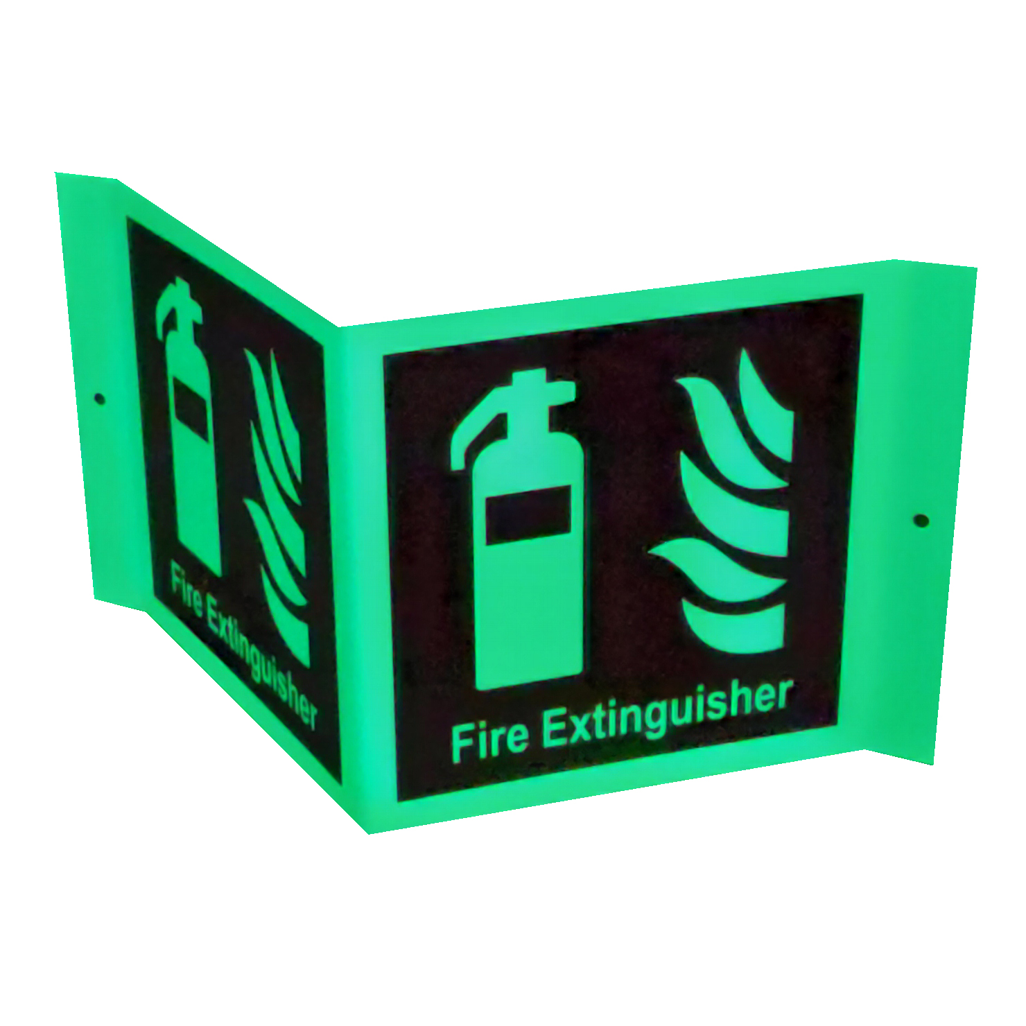 Fire Extinguisher Signage (A Frame, Glow In Dark)