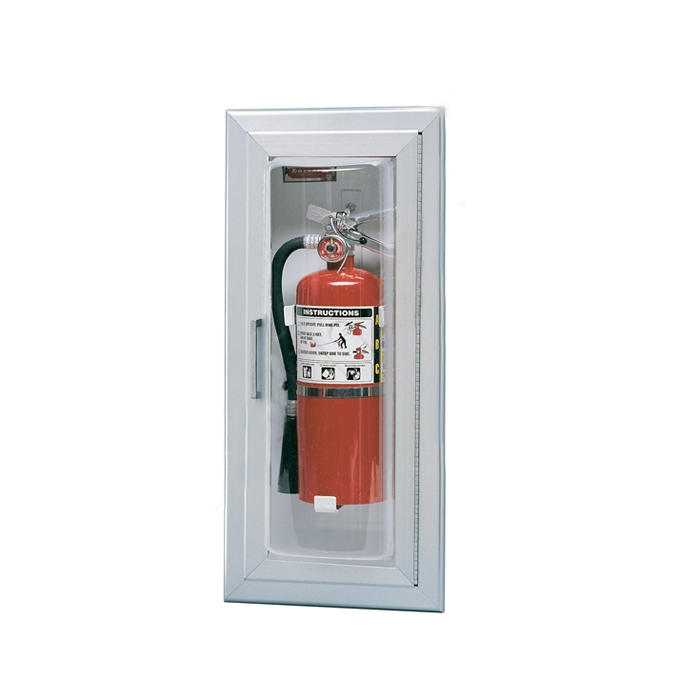 Larsen's SemiRecessed 1½" Fire Extinguisher (MP5/MP10) Cameo Series Bubble Style