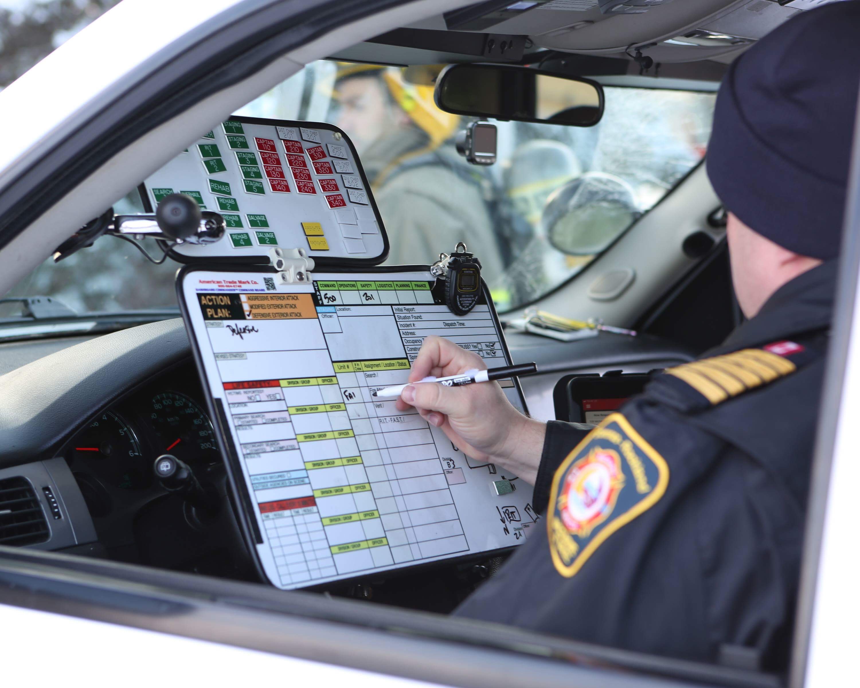 Incident Command Board Layout