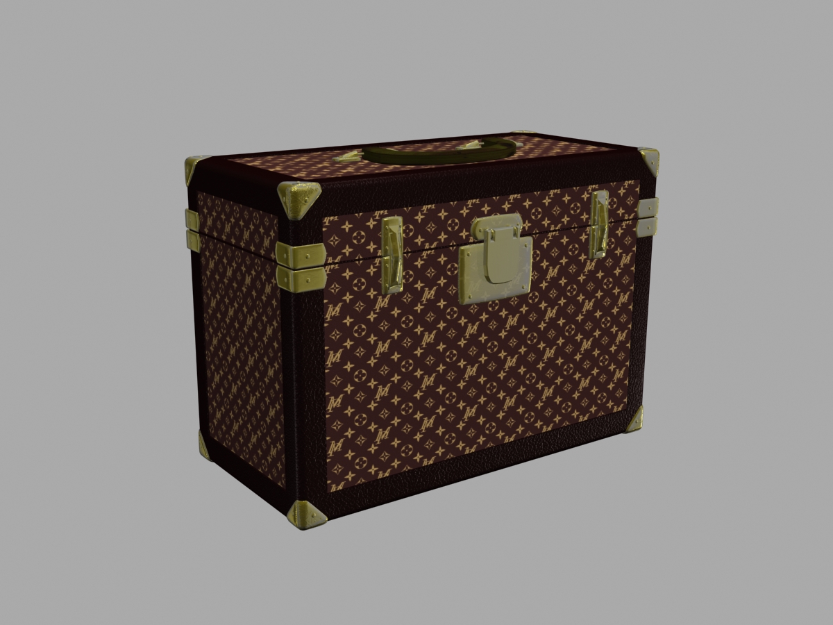 Louis vuitton 3d model Firedream