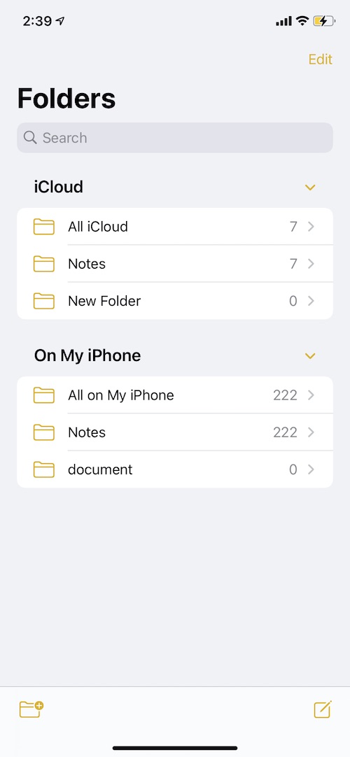 How to find and retrieve suddenly disappeared iPhone notes?