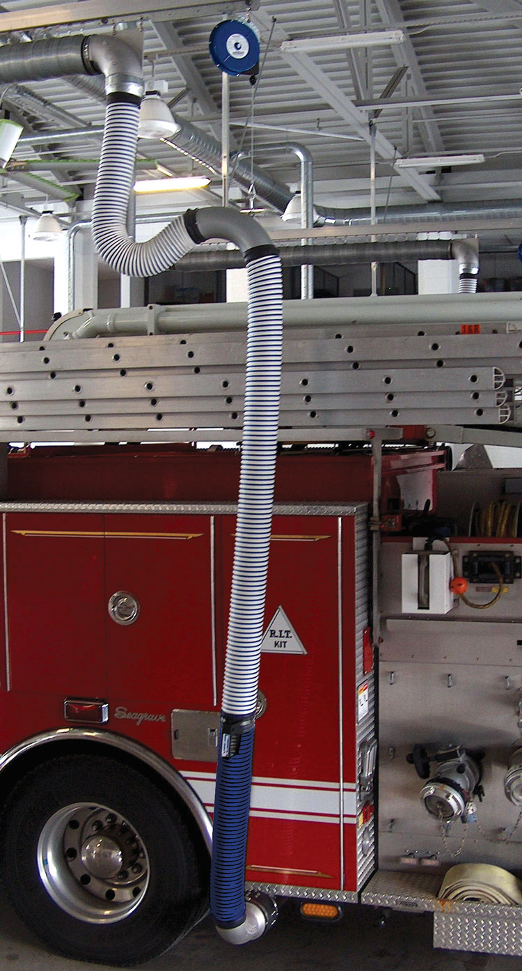 MagneGrip Exhaust Removal Systems Installed for Connersville (IN) Fire