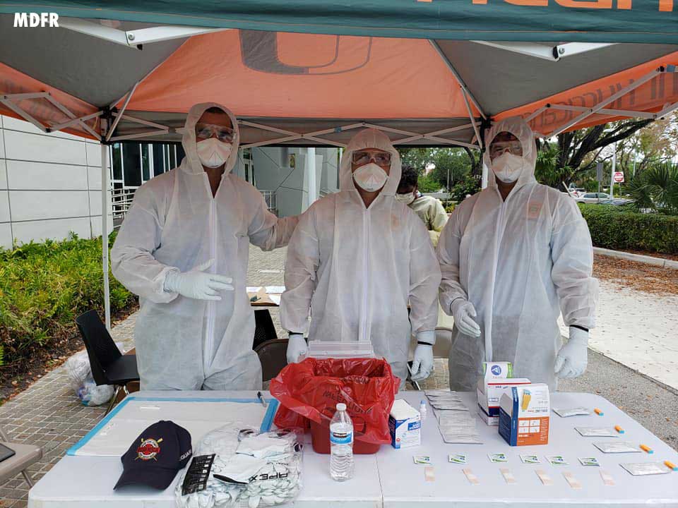 MiamiDade (FL) Fire/Ocean Rescue Lifeguards' COVID Response Fire