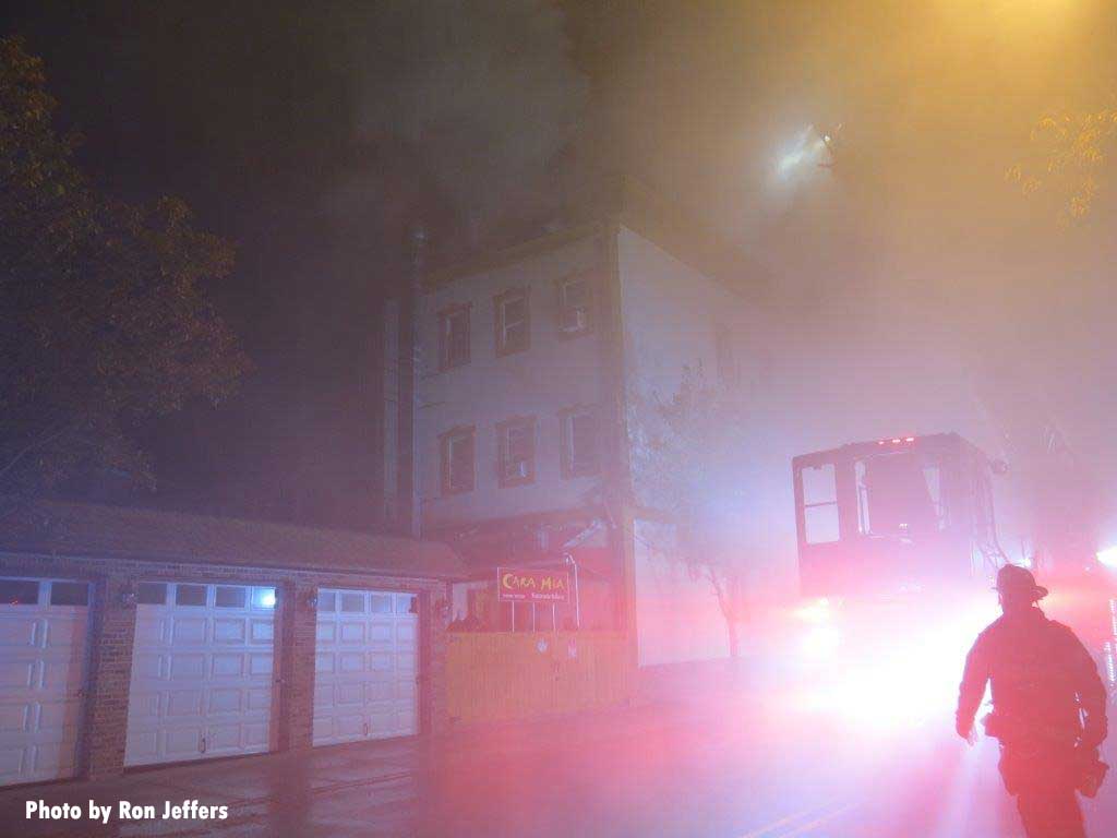 Stubborn Guttenberg (NJ) Fire Keeps Firefighters Busy Fire