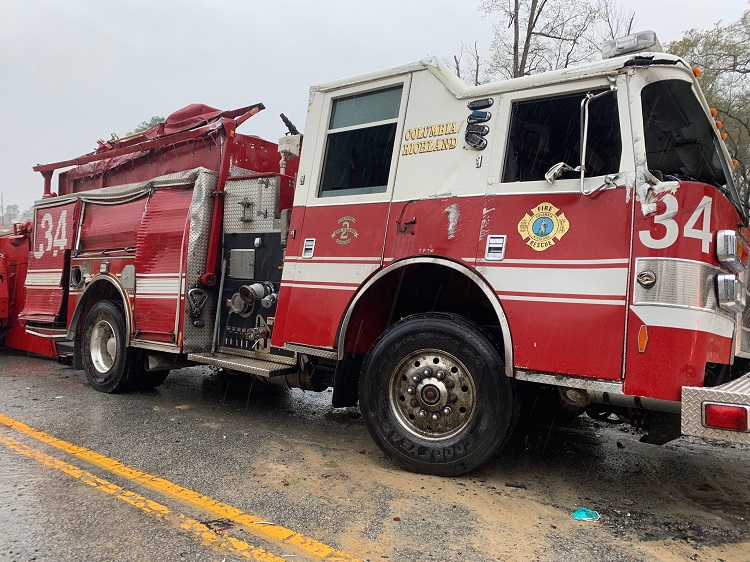 South Carolina Firefighters Injured in Crash FirefighterNation Fire