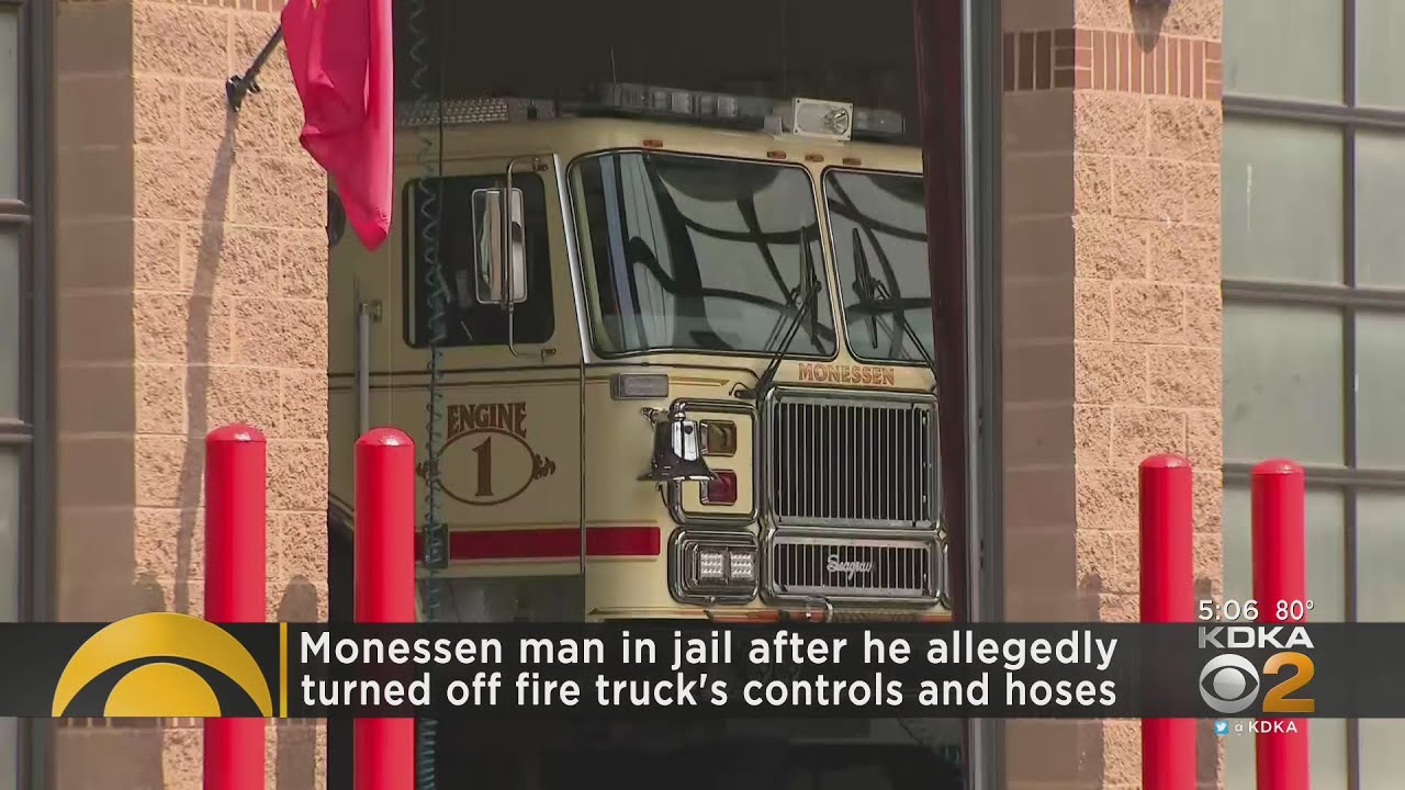 Monessen (PA) Man Accused of Trying to Disable Fire Truck Putting Out Fire at His Mom's House