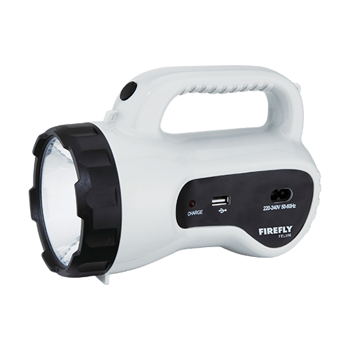Firefly LED Powerful Torch Light w/ USB Charging Port Firefly