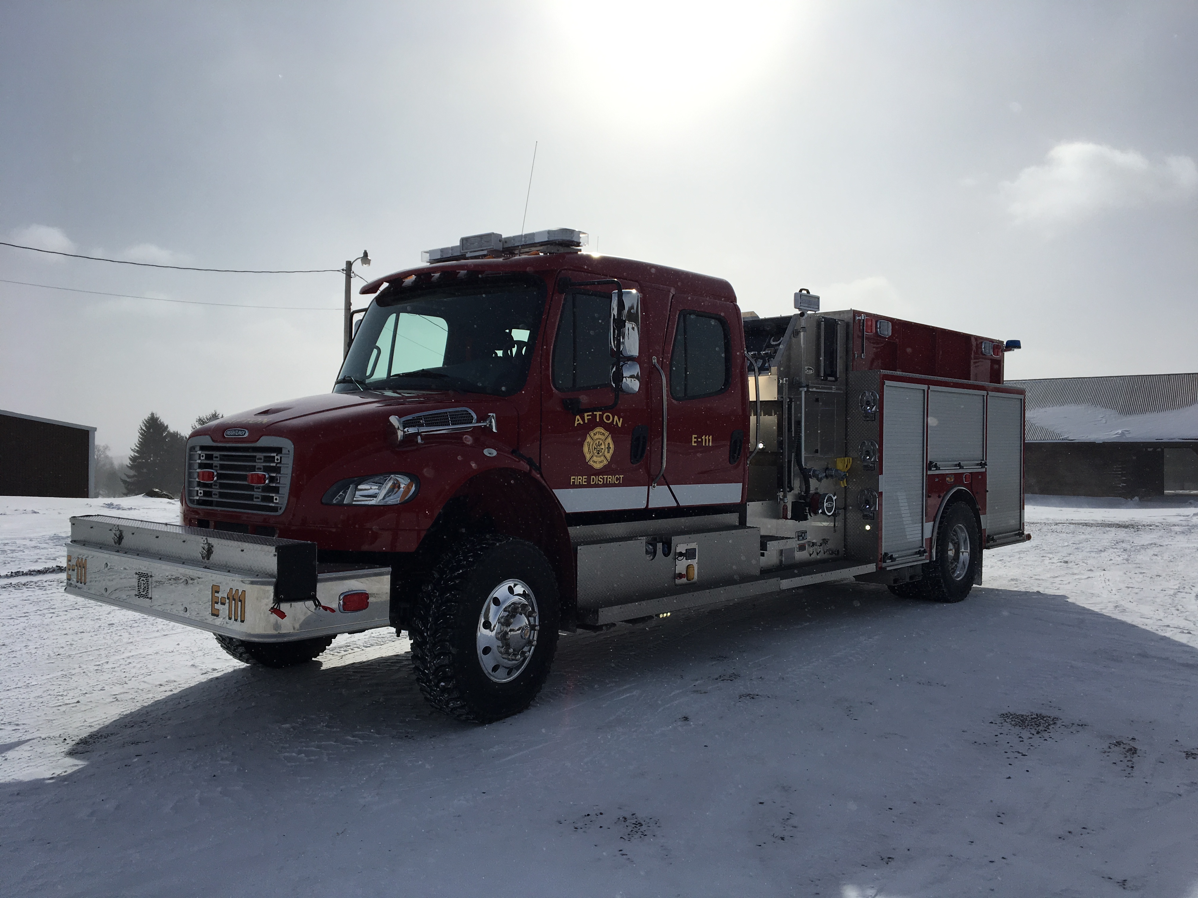 Afton FD Firehouse Apparatus