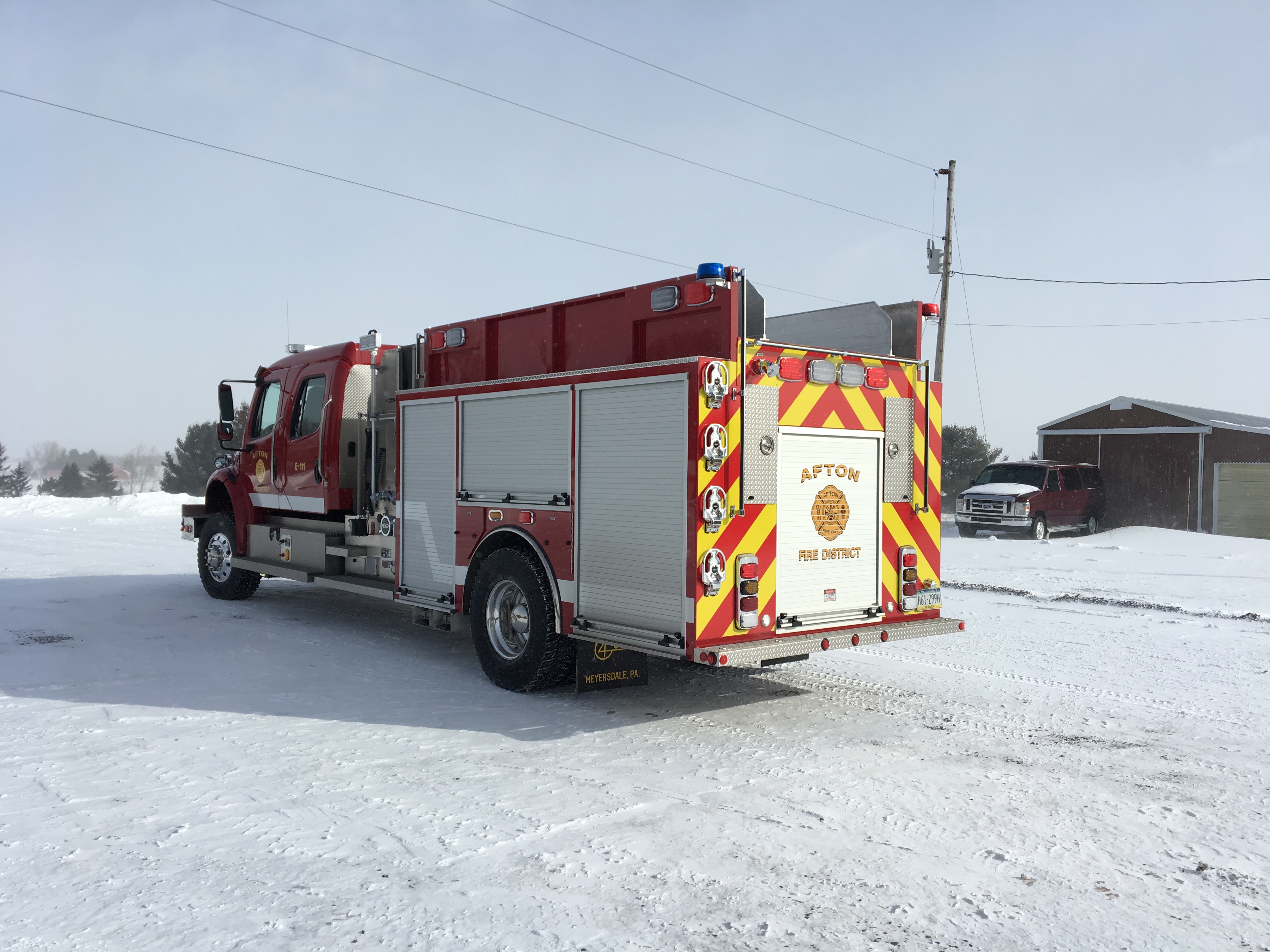 Afton FD Firehouse Apparatus