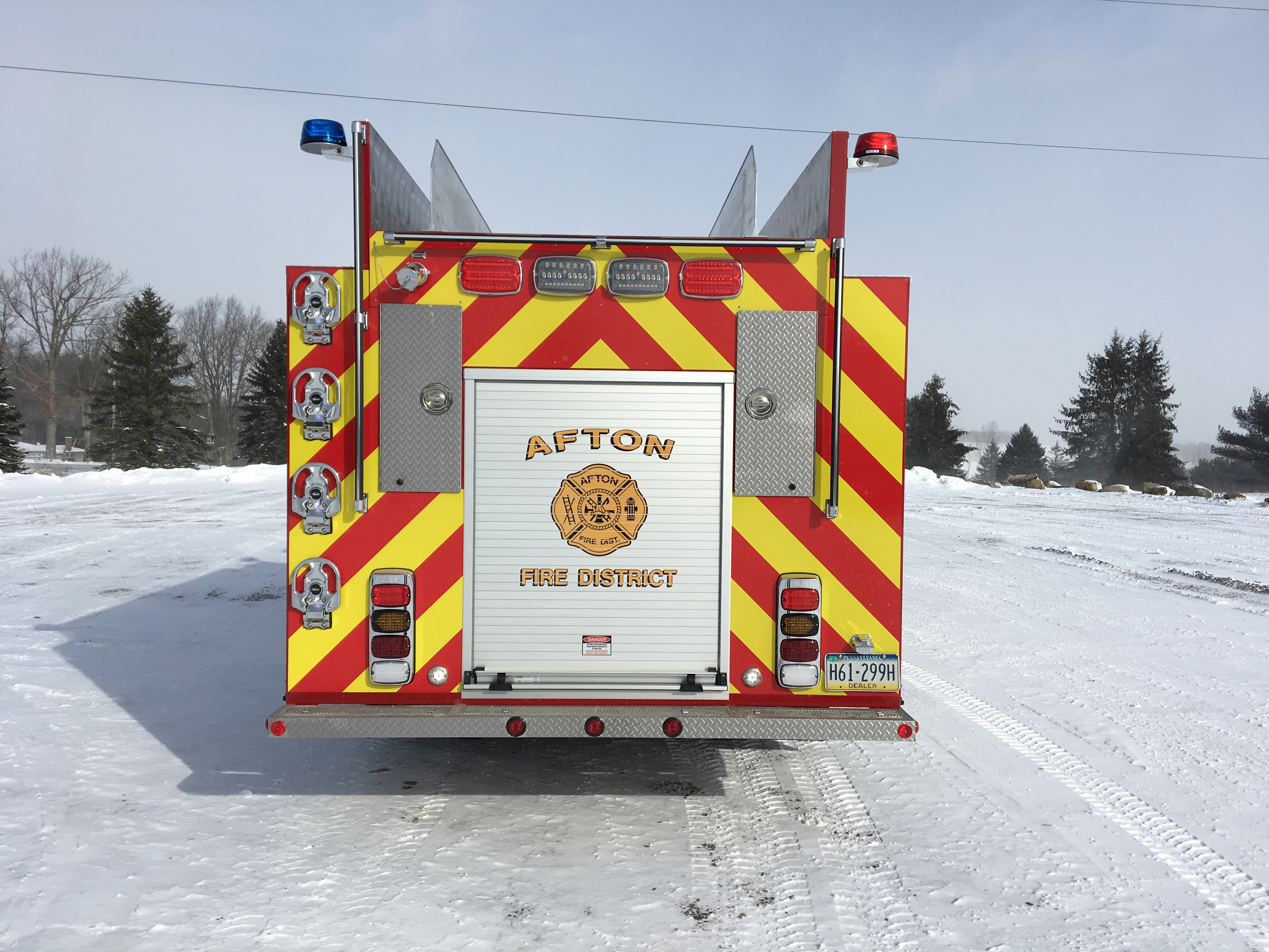 Afton FD Firehouse Apparatus