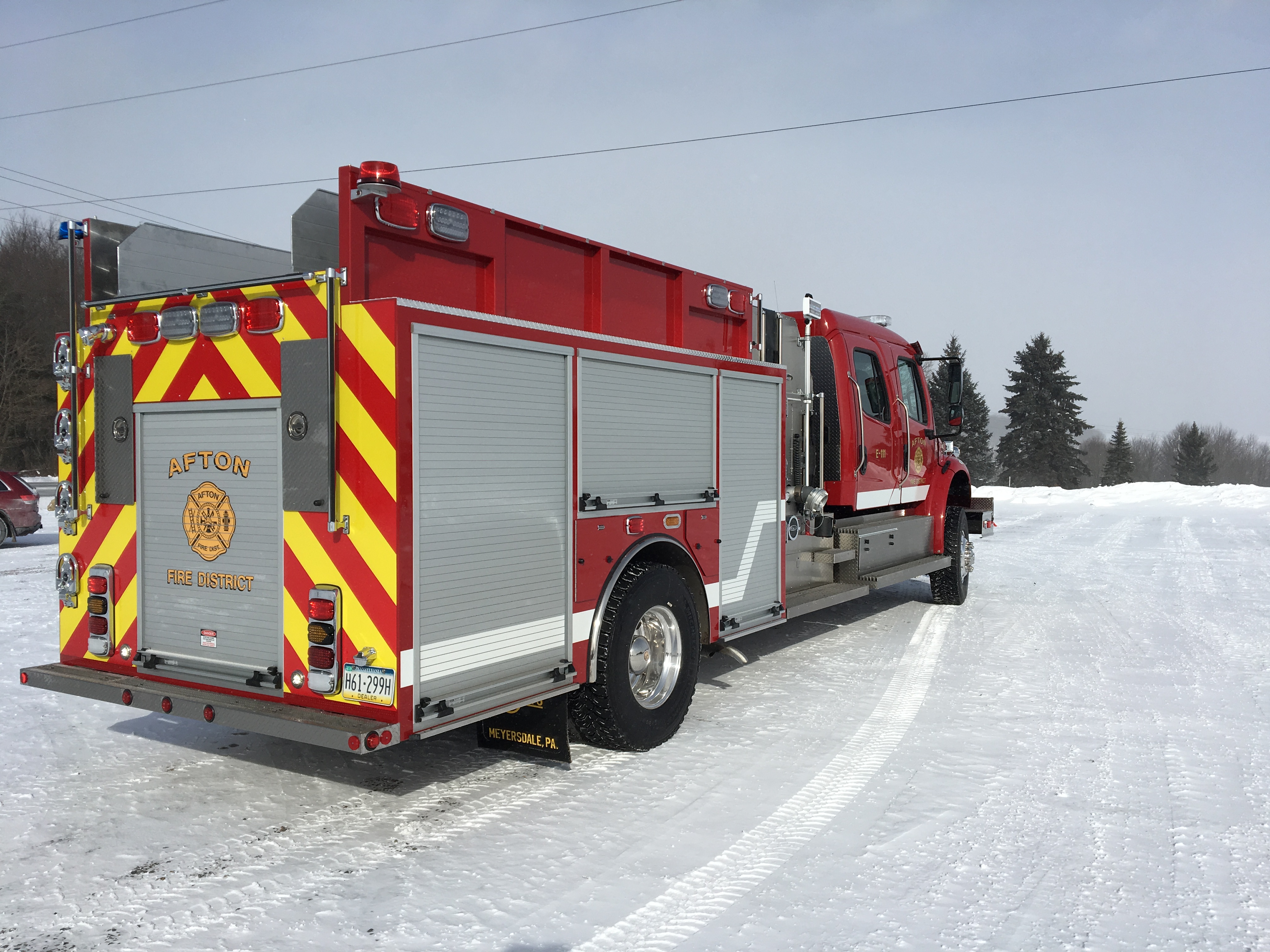 Afton FD Firehouse Apparatus