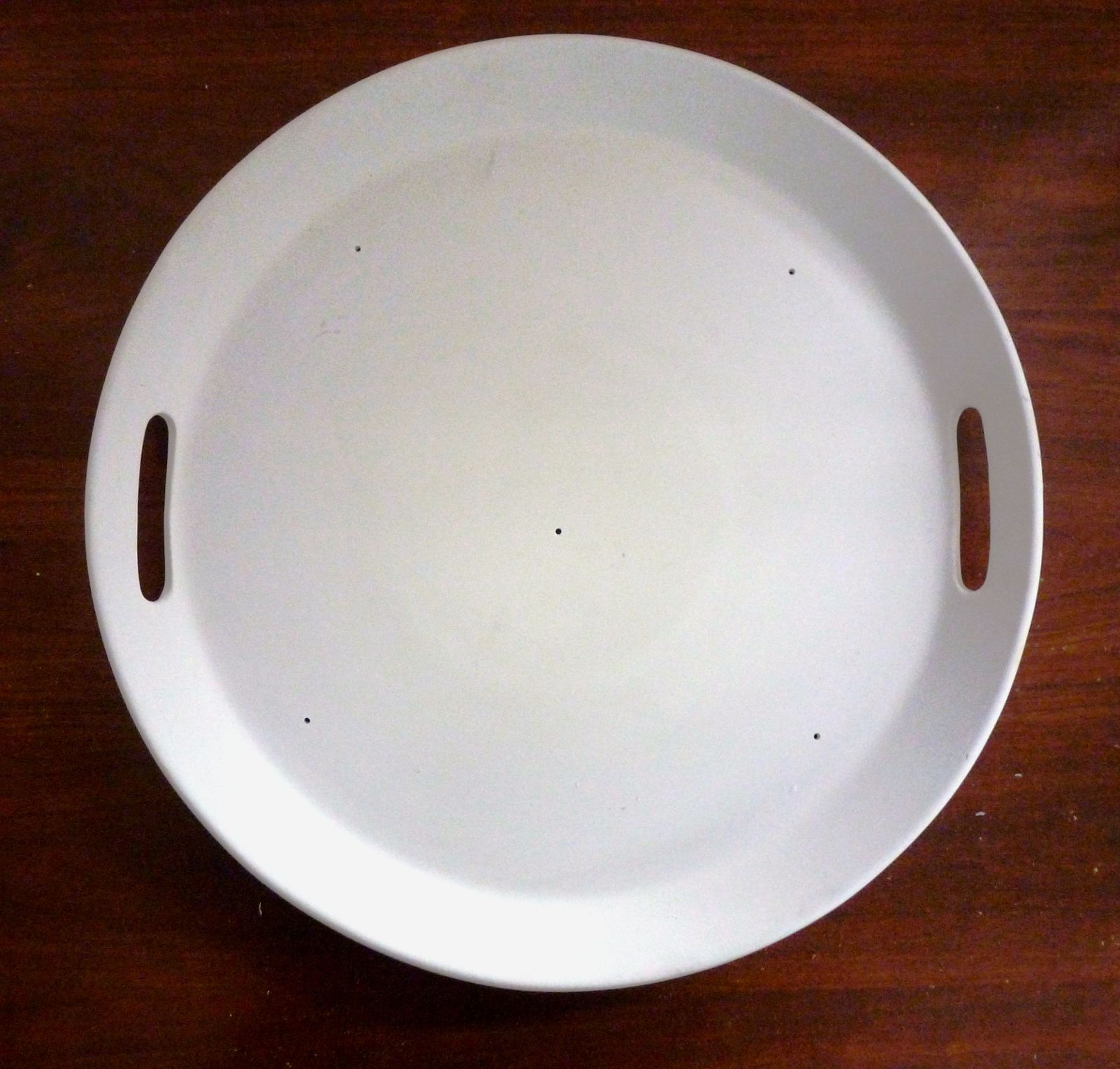 Round Serving Tray w/2 Handles 16"