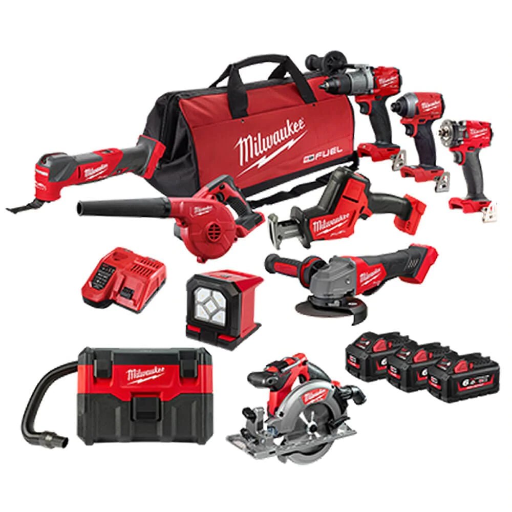 Milwaukee Cordless Tools Combo Kits