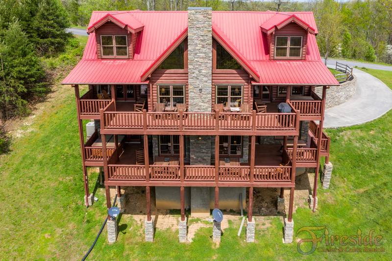 A Cabin of DreamsPigeon TN 4 Bedroom Luxury Cabin 2 miles from