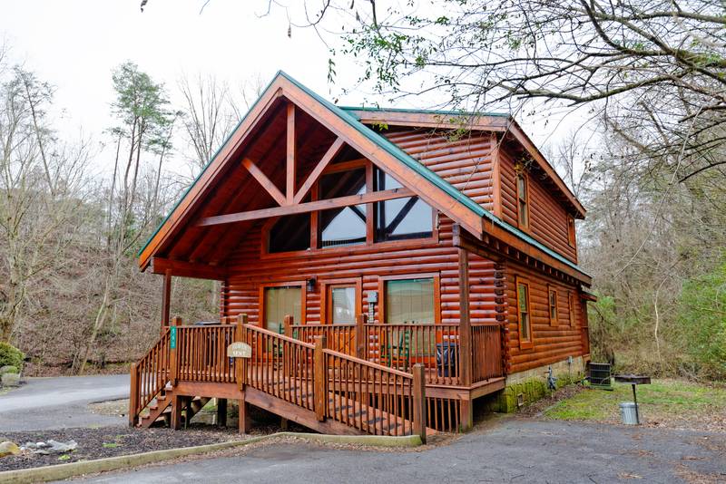 Heaven Sent Blackberry Ridge 1 Bedroom Log Cabin Rental
