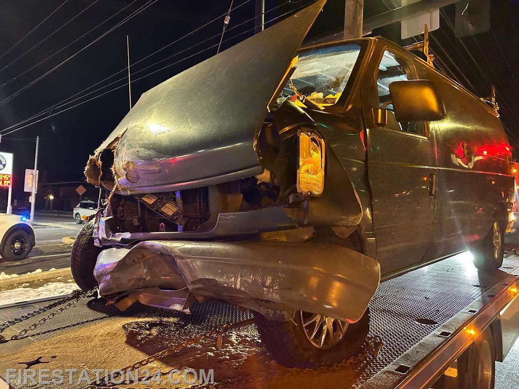 Accident in Borough Fire Company No. 1