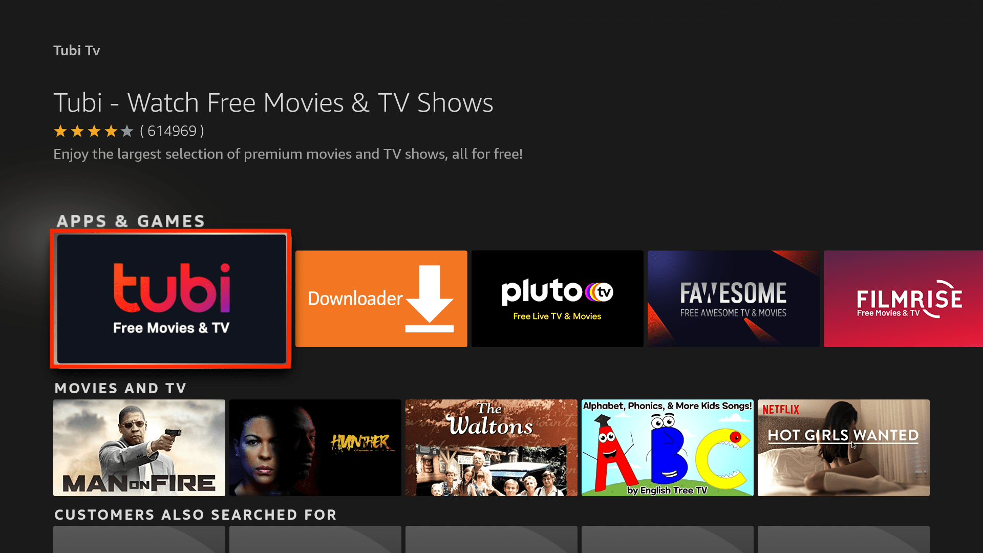 How to Install Tubi TV on FireStick for Free Movies & Shows Fire