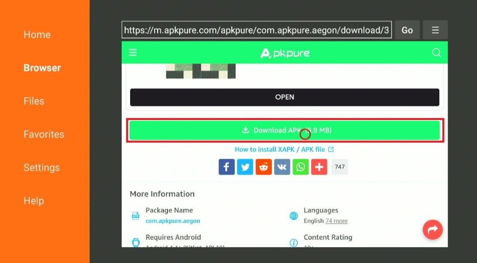 How to Install APKPure App Store on FireStick (2024) Fire Stick How